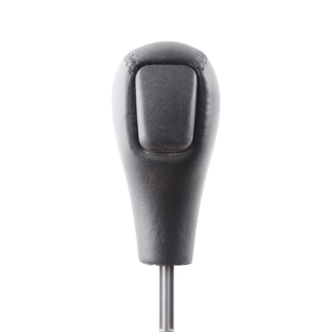 BMW E46 X5 E53 Leather Ring Gear Shift Knob Lever Black - SKU 7533347 - Part number 7533347