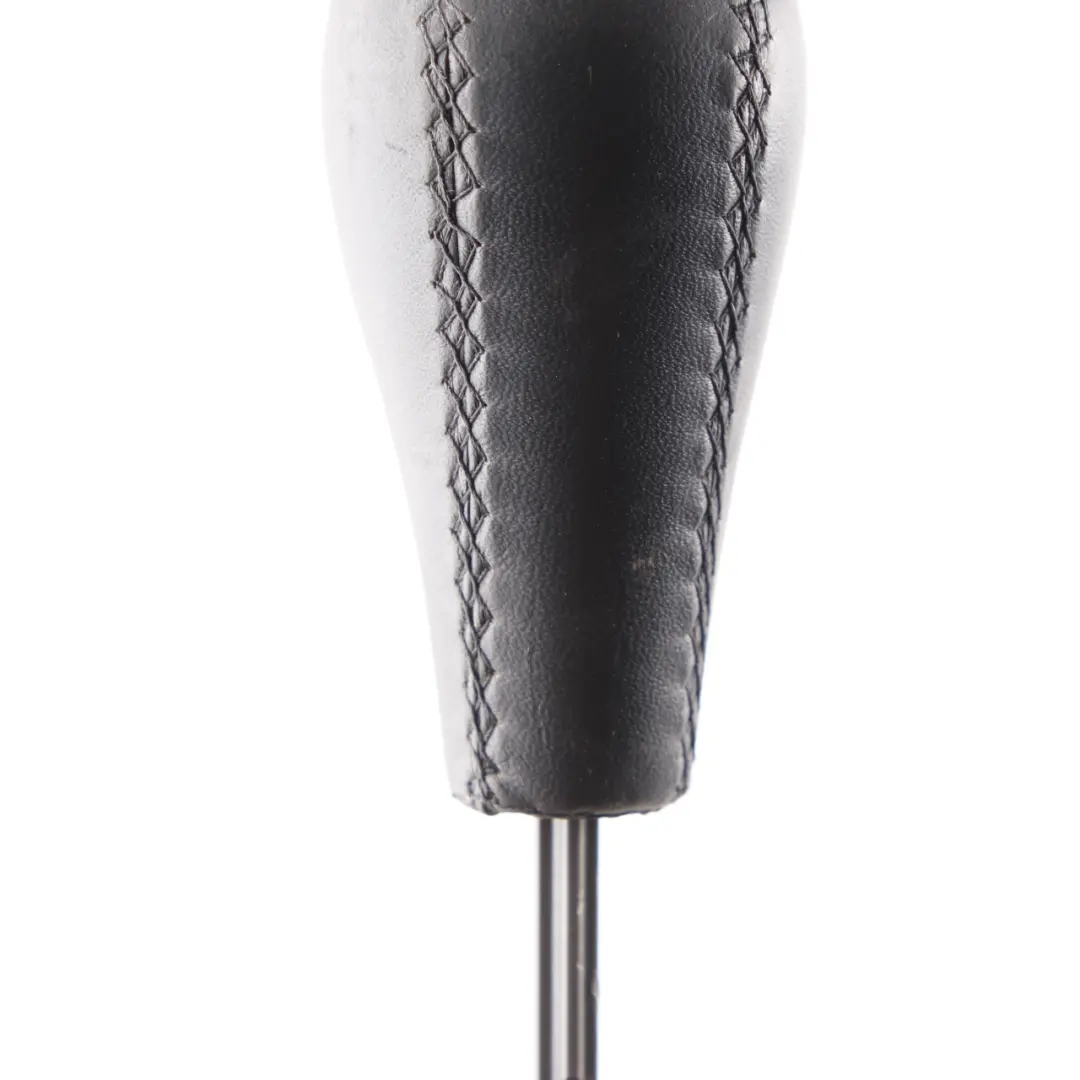 BMW E46 X5 E53 Leather Ring Gear Shift Knob Lever Black - SKU 7533347 - Part number 7533347