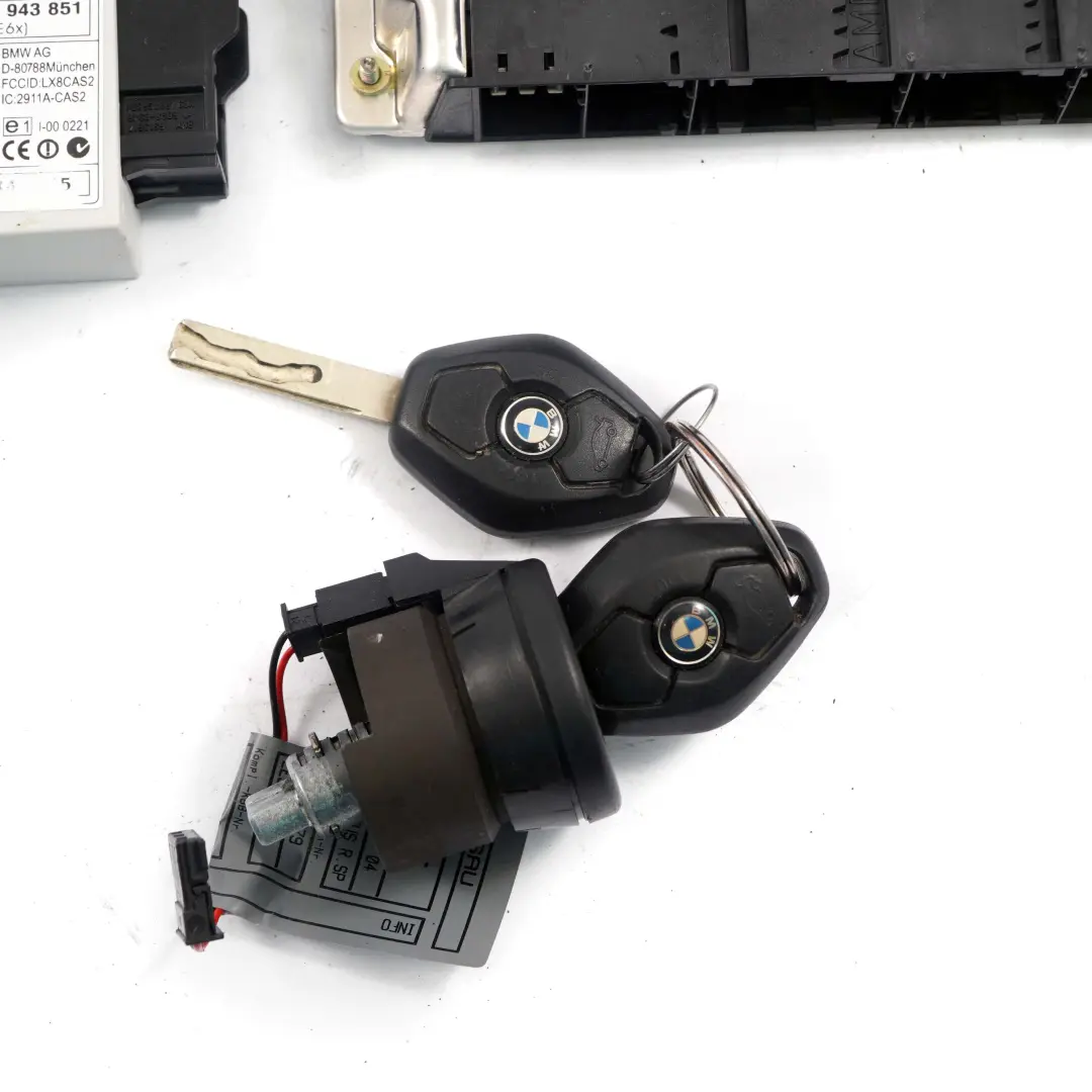 BMW E60 E61 530i M54 231HP ECU Kit DME + CAS2 + 2 Llaves Automatico - SKU 7533651-1 - Número de pieza 7533651