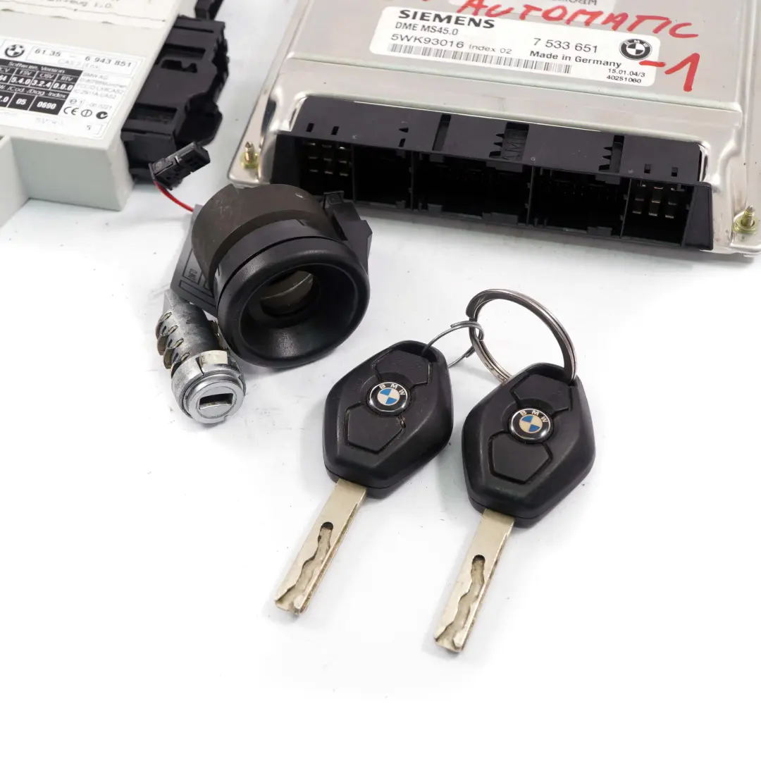 BMW E60 E61 530i M54 Sterownik Silnika ECU - SKU 7533651-1 - Numer Części 7533651