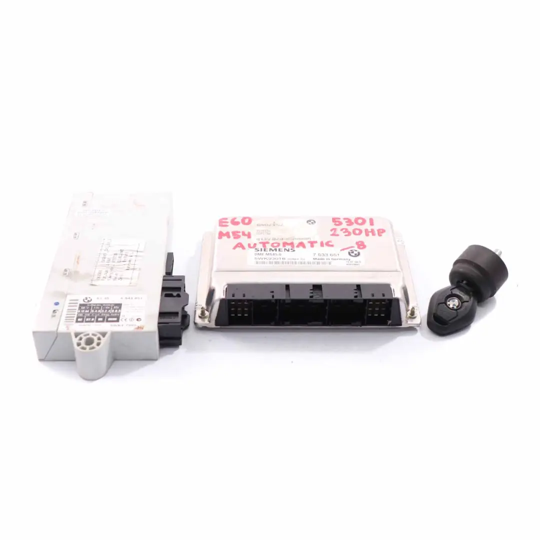 M54 231HP Komputer Silnika BMW E60 530i - SKU 7533651-8 - Numer Części 7533651