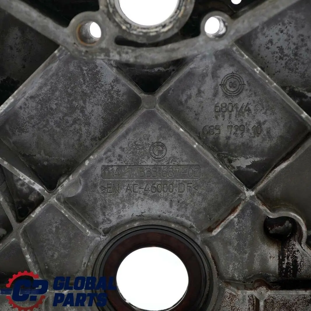 N62 N62N Tapa Inferior De La Caja De Distribución para BMW X5 E53 E60 E65 con número de pieza 7533686 BMW X5 E53 E60 E65 N62 N62N Tapa Inferior De La Caja De Distribución - SKU 7533686 - Número de pieza 7533686