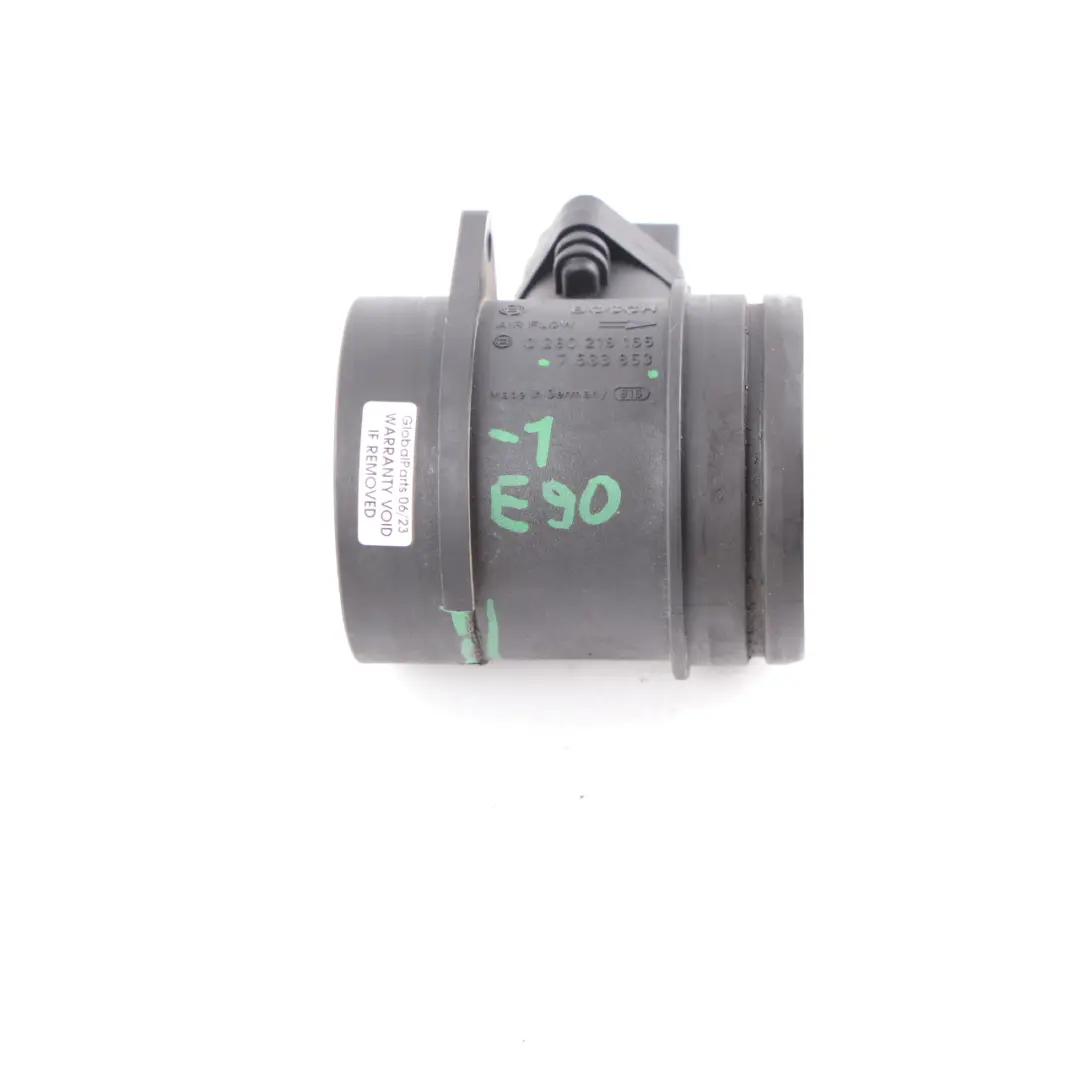 N46 Air Hot Mass Flow Meter Sensor to BMW X3 E83 Z4 E85 E87 E90 E91 with Part number 7533853 BMW X3 E83 Z4 E85 E87 E90 E91 N46 Air Hot Mass Flow Meter Sensor - SKU 7533853-1 - Part number 7533853