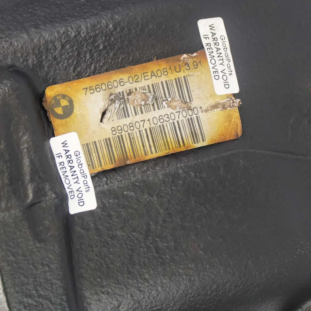 N52 Differenziale Posteriore 3,91 GARANZIA per BMW E60 E61 525i E63 E64 630i con numero di parte 7534042 BMW E60 E61 525i E63 E64 630i N52 Differenziale Posteriore 3,91 GARANZIA - SKU 7534042 - Numero di parte 7534042