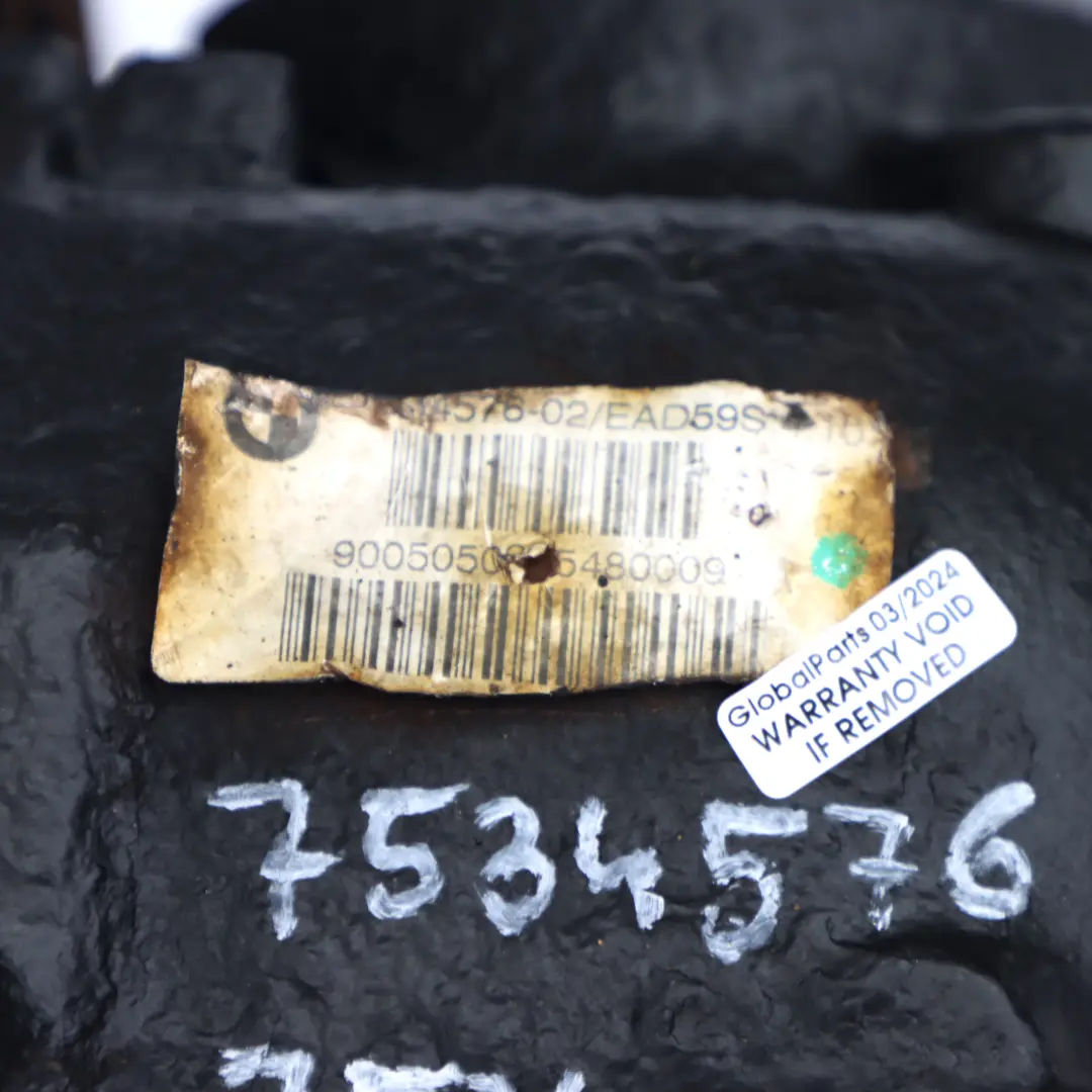 BMW X5 E53 Eje Trasero Diferencial Diferencial 4,10 Ratio 7534576 GARANTIA - SKU 7534577 - Número de pieza 7534577