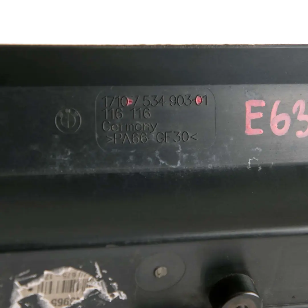 BMW E60 E61 E63 540i 550i 650i Soporte Radiador Cubierta Módulo Portador - SKU 7534903 - Número de pieza 7534903
