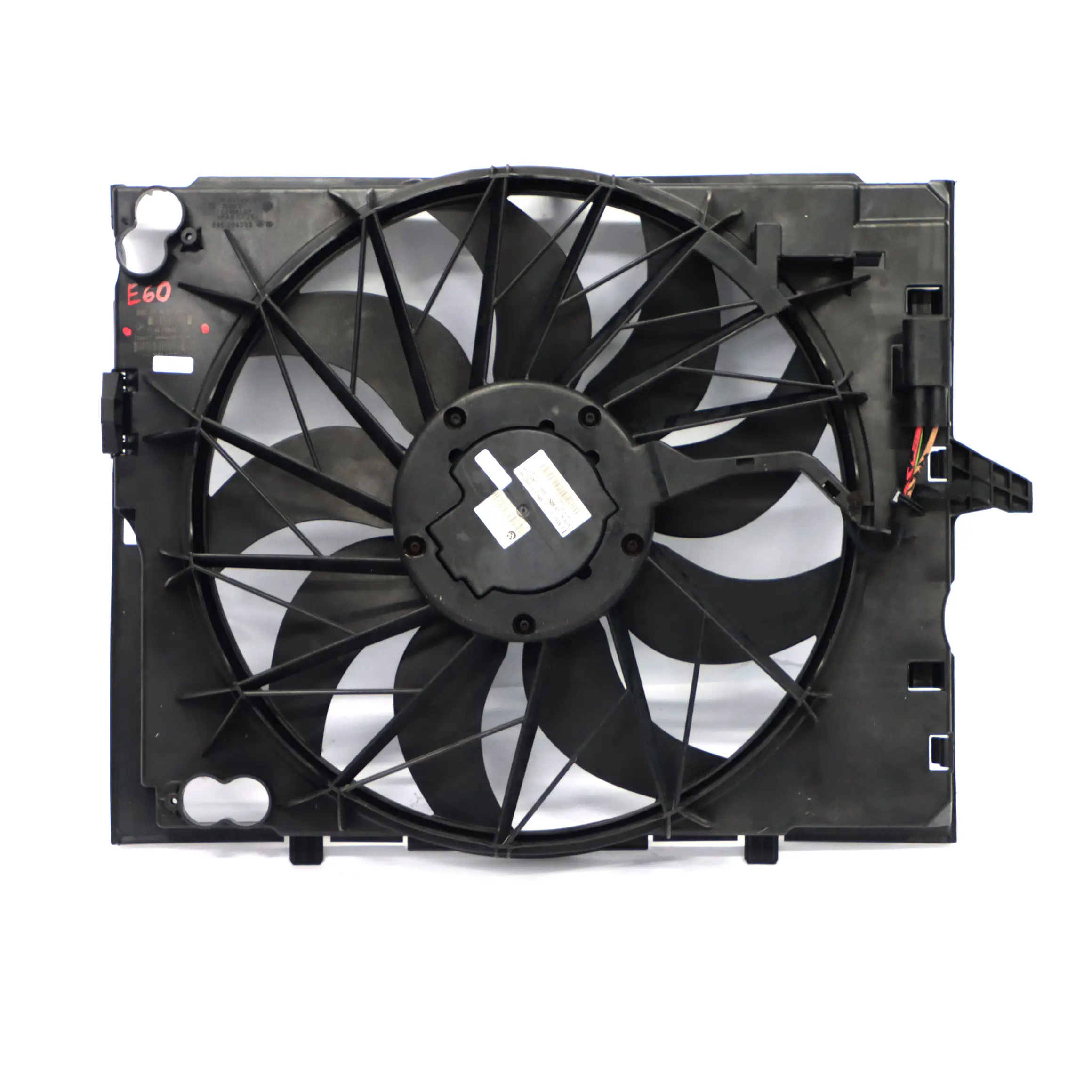 Ventilador del Radiador BMW E60 E63 540i 550i 650i N62N Carcasa Ventilador 600W