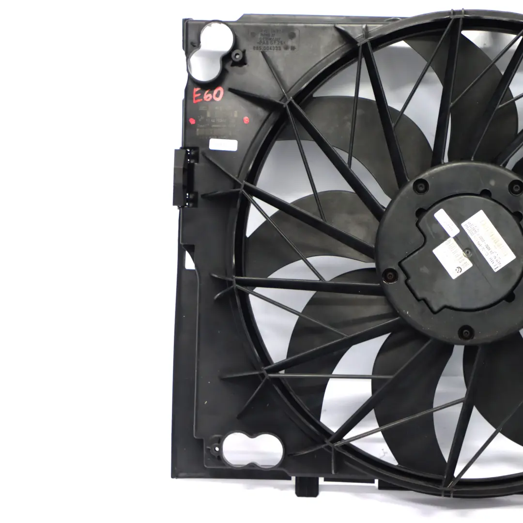 Radiator Fan BMW E60 E63 540i 550i 650i N62N Engine Radiator Fan Housing 600W to with Part number 7534911 Radiator Fan BMW E60 E63 540i 550i 650i N62N Engine Radiator Fan Housing 600W - SKU 7534911 - Part number 7534911