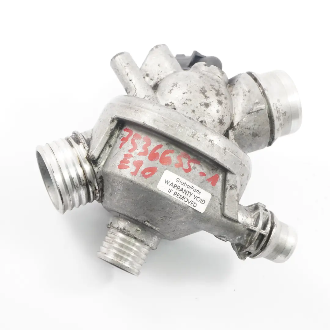 Benzin Thermostat für BMW E60 E61 E63 E81 E87 E90 E91 E93 mit Teilenummer 7536655 BMW E60 E61 E63 E81 E87 E90 E91 E93 Benzin Thermostat - SKU 7536655-1 - Teilenummer 7536655