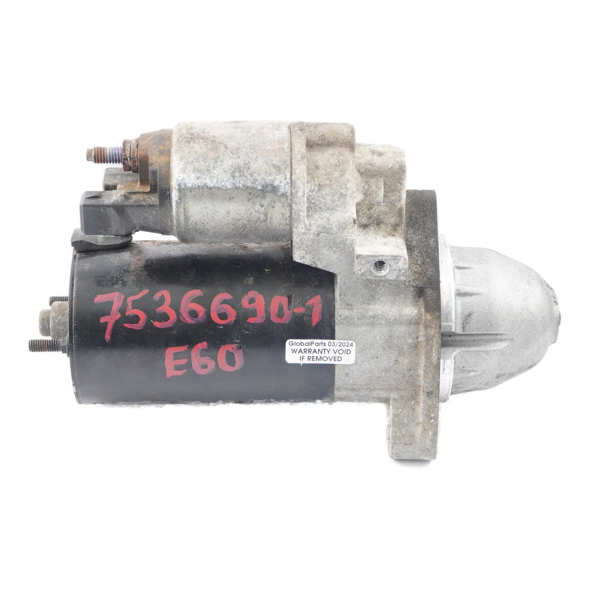 Moteur de démarrage BMW E60 E61 E65 E53 E70 Petrol Engine N62N Starter 7536690