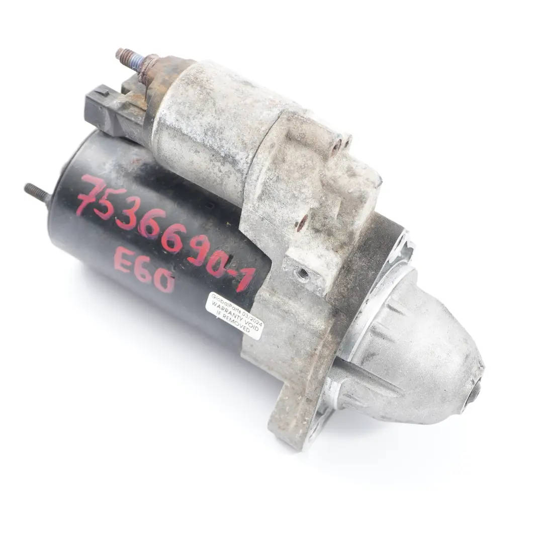  Motor de arranque BMW E60 E61 E65 E53 E70 Motor de gasolina N62N Starter - SKU 7536690-1 - Número de pieza 7536690