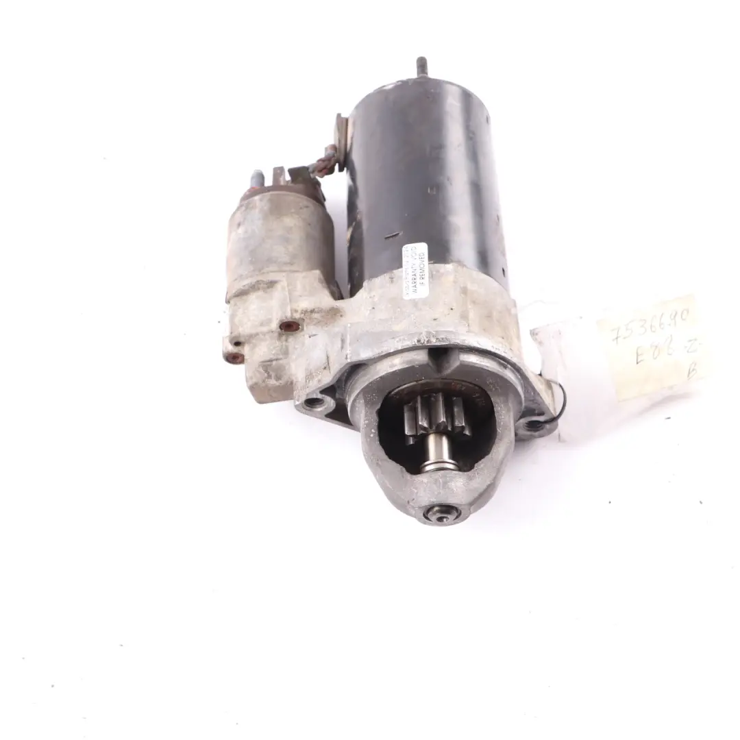 Starter Motor Bosch 12V 0001108208 to BMW E88 E65 E66 E67 E63 E64 E53 with Part number 7536690 BMW E88 E65 E66 E67 E63 E64 E53 Starter Motor Bosch 12V 0001108208 - SKU 7536690 - Part number 7536690