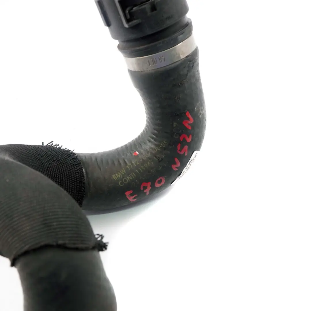 Radiator Hose BMW X5 X6 E70 E71 3.0si N52N Coolant Line Pipe Petrol to with Part number 7537108 Radiator Hose BMW X5 X6 E70 E71 3.0si N52N Coolant Line Pipe Petrol - SKU 7537108 - Part number 7537108