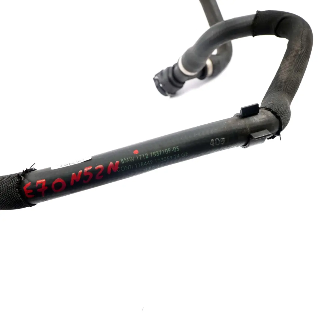  Manguera De RefrigeranteBMW X5 E70 3.0si N52N Tubo Radiador Gasolina - SKU 7537109 - Número de pieza 7537109