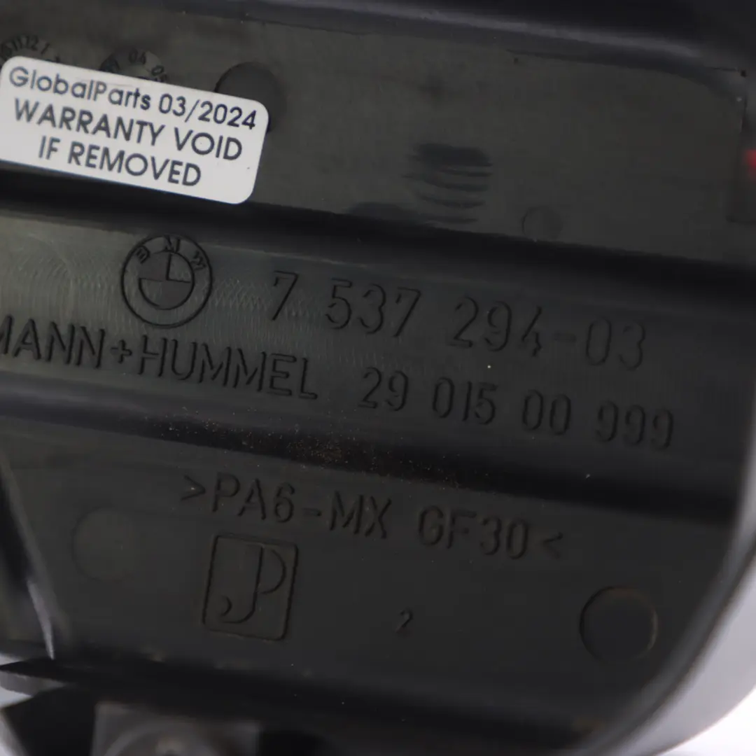  Couvercle de refroidisseur d'huile BMW E60 E61 E81 E87 E90 E91 F10 - SKU 7537294-1 - Numéro de pièce 7537294