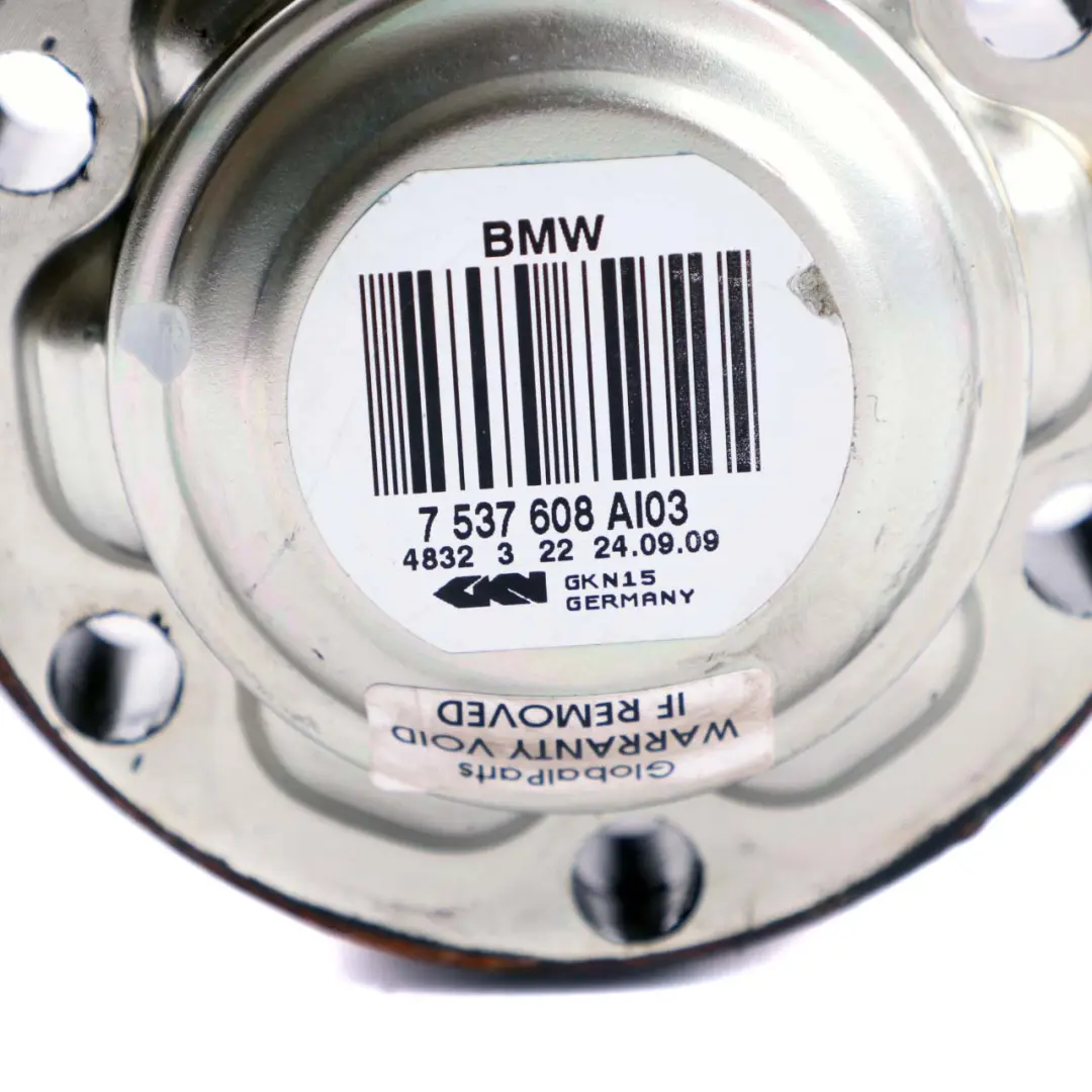 Eje Trasero Derecho O/S Salida Eje de Transmisión para BMW X3 E83 con número de pieza 7537608 BMW X3 E83 Eje Trasero Derecho O/S Salida Eje de Transmisión - SKU 7537608 - Número de pieza 7537608