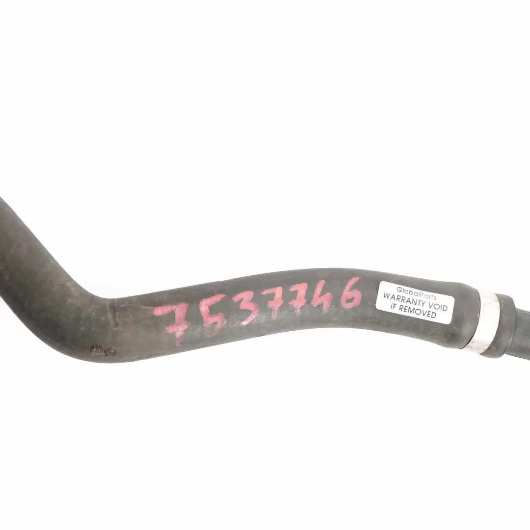 BMW E65 E66 Radiator Coolant Cooling Return Water Hose Pipe 730i N52 - SKU 7537746 - Part number 7537746