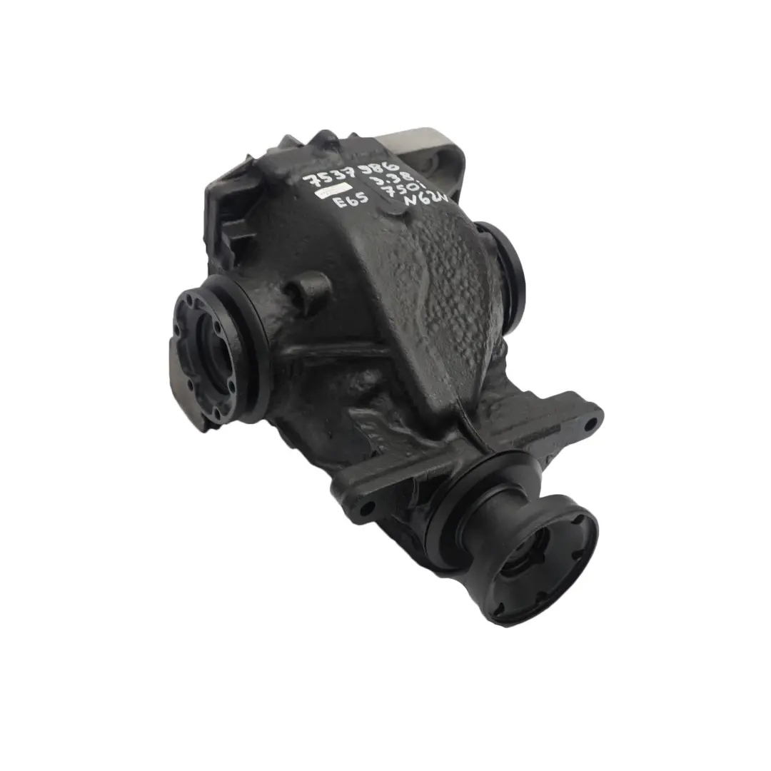 750i N62N Diferencial trasero Final Drive 3,38 Ratio GARANTIA para BMW E65 con número de pieza 7537986 BMW E65 750i N62N Diferencial trasero Final Drive 3,38 Ratio GARANTIA - SKU 7537986 - Número de pieza 7537986
