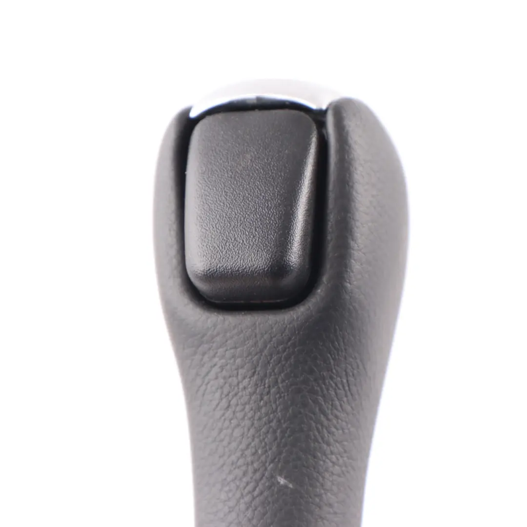 Leather Selector Lever Gear Stick Knob to BMW X3 E83 E87 Black with Part number 7537992 BMW X3 E83 E87 Black Leather Selector Lever Gear Stick Knob - SKU 7537992-2 - Part number 7537992