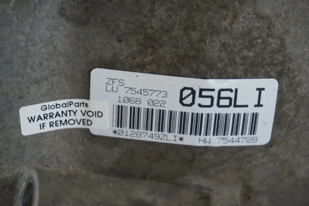 M57N Auto Automatic Gearbox GA6HP26Z WARRANTY to BMW X5 E53 Diesel 3.0d with Part number 7539078 BMW X5 E53 Diesel 3.0d M57N Auto Automatic Gearbox GA6HP26Z WARRANTY - SKU 7539078 - Part number 7539078