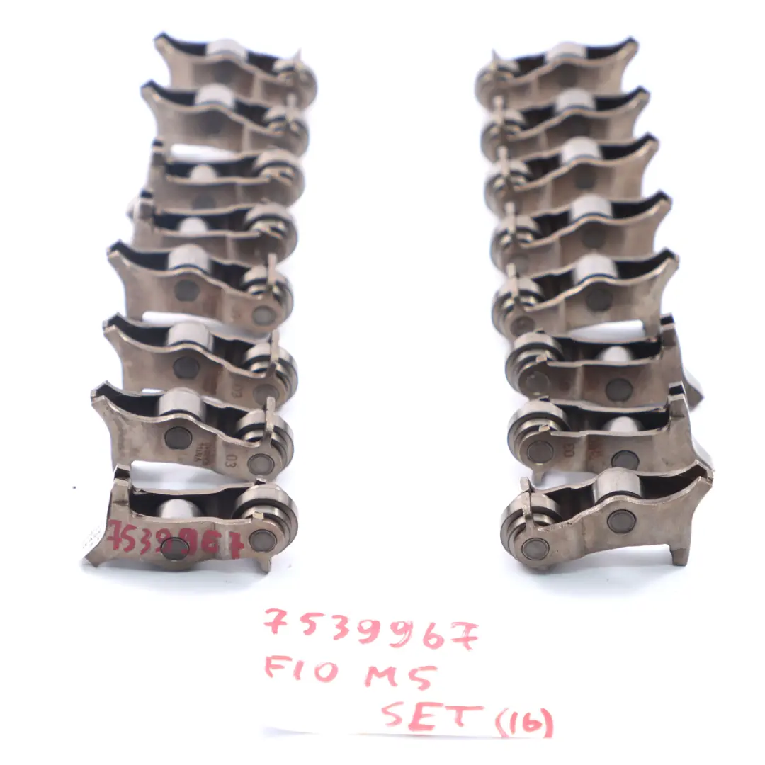 Satz Zwischenhebel Exzenterwelle Roller Kipphebel X16 für BMW F10 M5 mit Teilenummer 7539967 BMW F10 M5 Satz Zwischenhebel Exzenterwelle Roller Kipphebel X16 - SKU 7539967 - Teilenummer 7539967