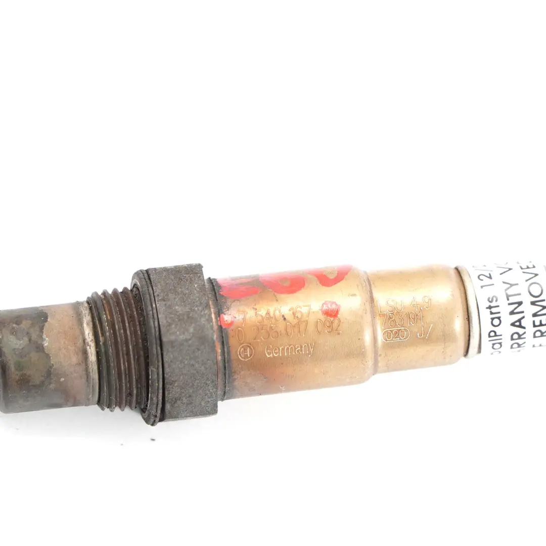 Lambda Sensore Oxygen Probe L=950mm to BMW E60 E61 E63 E64 E86 with Part number 7540167 BMW E60 E61 E63 E64 E86 Lambda Sensore Oxygen Probe L=950mm - SKU 7540167 - Part number 7540167