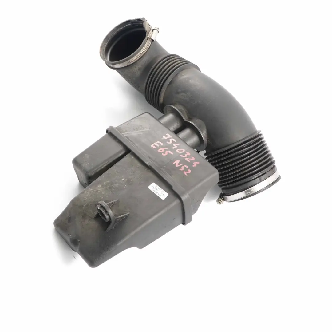 Intake Silencer BMW E65 730i N52 Rubber Boot Resonator Air Intake Unit to with Part number 7540324 Intake Silencer BMW E65 730i N52 Rubber Boot Resonator Air Intake Unit - SKU 7540324 - Part number 7540324