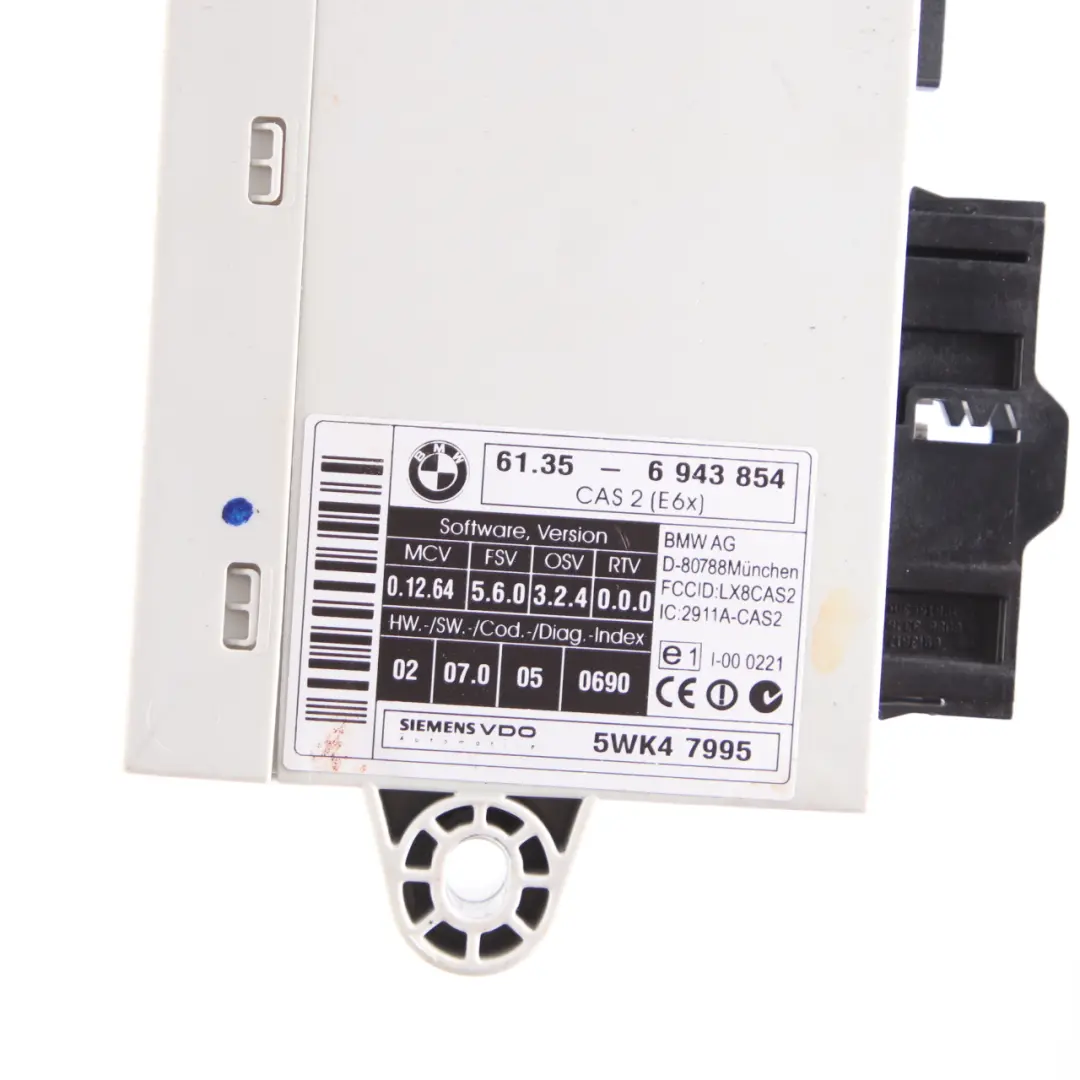 BMW E63 E64 645Ci N62 333HP ECU Kit Engine Control Unit DME CAS2 - SKU 7540600-2 - Part number 7540600