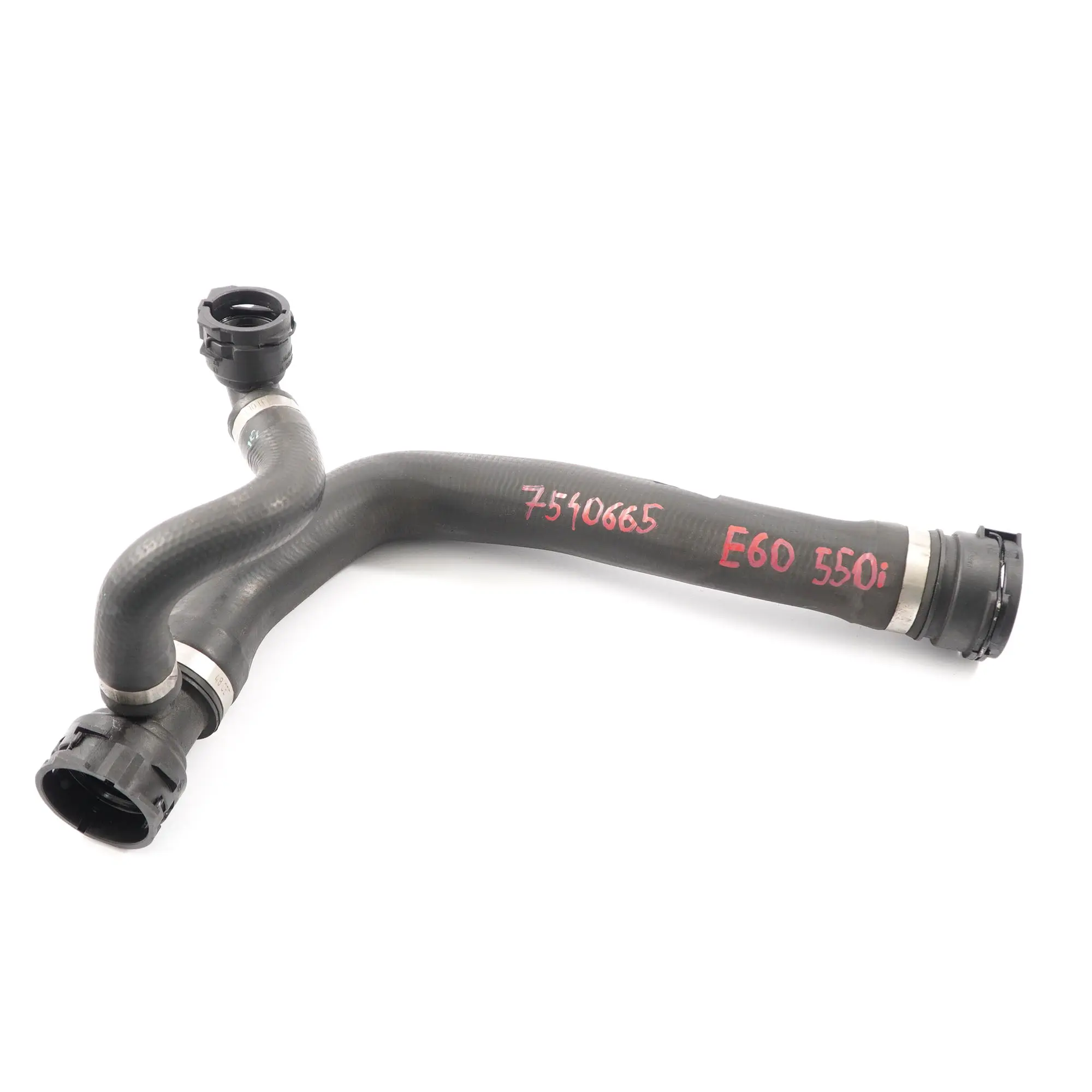 BMW E60 E61 E63 E64 N62N Tubo flessibile di raffreddamento radiatore pompa