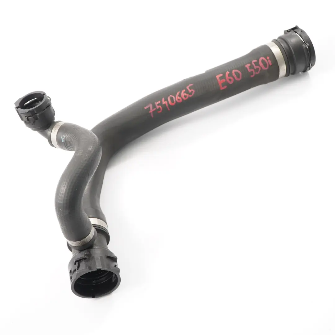N62N Refrigerante Suply Manguera Radiador Bomba Agua Línea para BMW E60 E61 E63 E64 con número de pieza 7540665 BMW E60 E61 E63 E64 N62N Refrigerante Suply Manguera Radiador Bomba Agua Línea - SKU 7540665 - Número de pieza 7540665