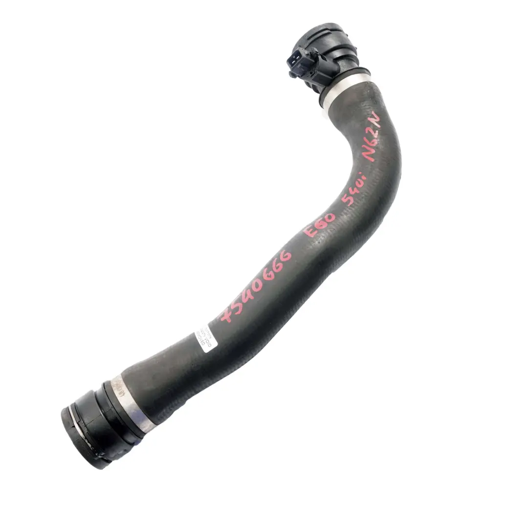BMW E60 E61 E63 N62N Manguera Retorno Radiador Refrigeración - SKU 7540666 - Número de pieza 7540666