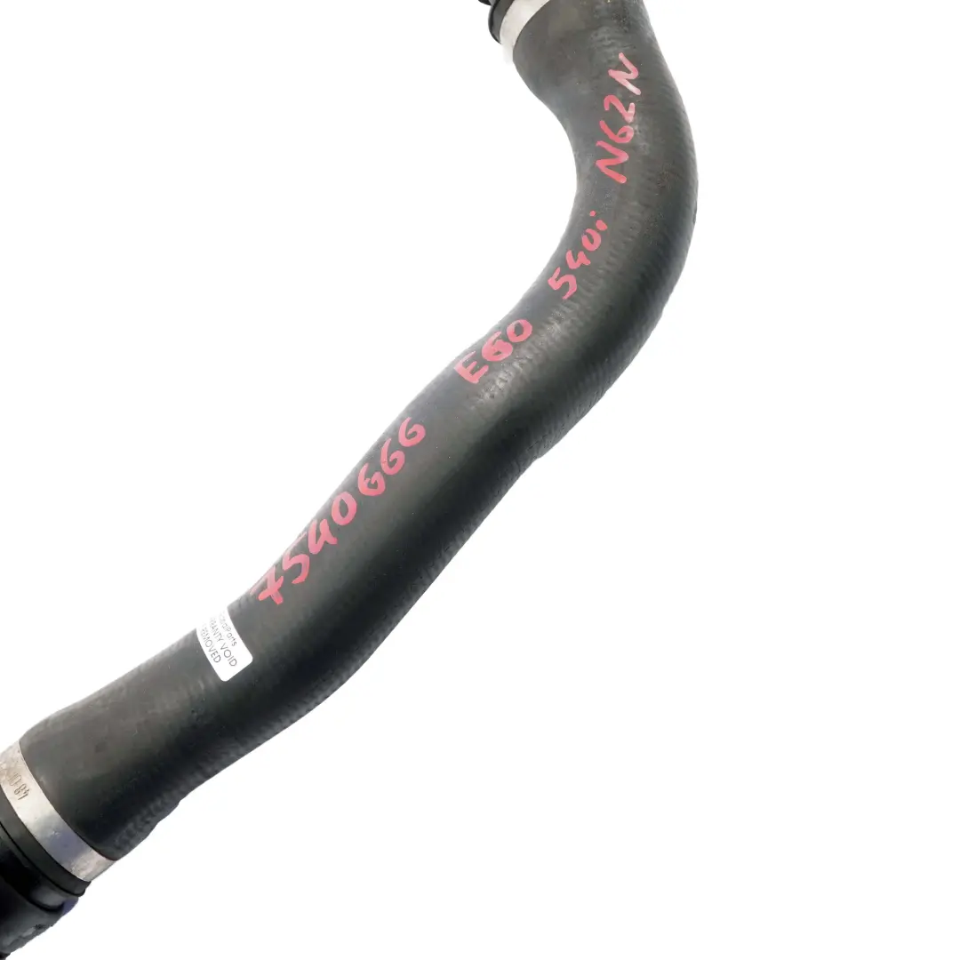 BMW E60 E61 E63 N62N Tuyau d'essence eau de refroidissement - SKU 7540666 - Numéro de pièce 7540666