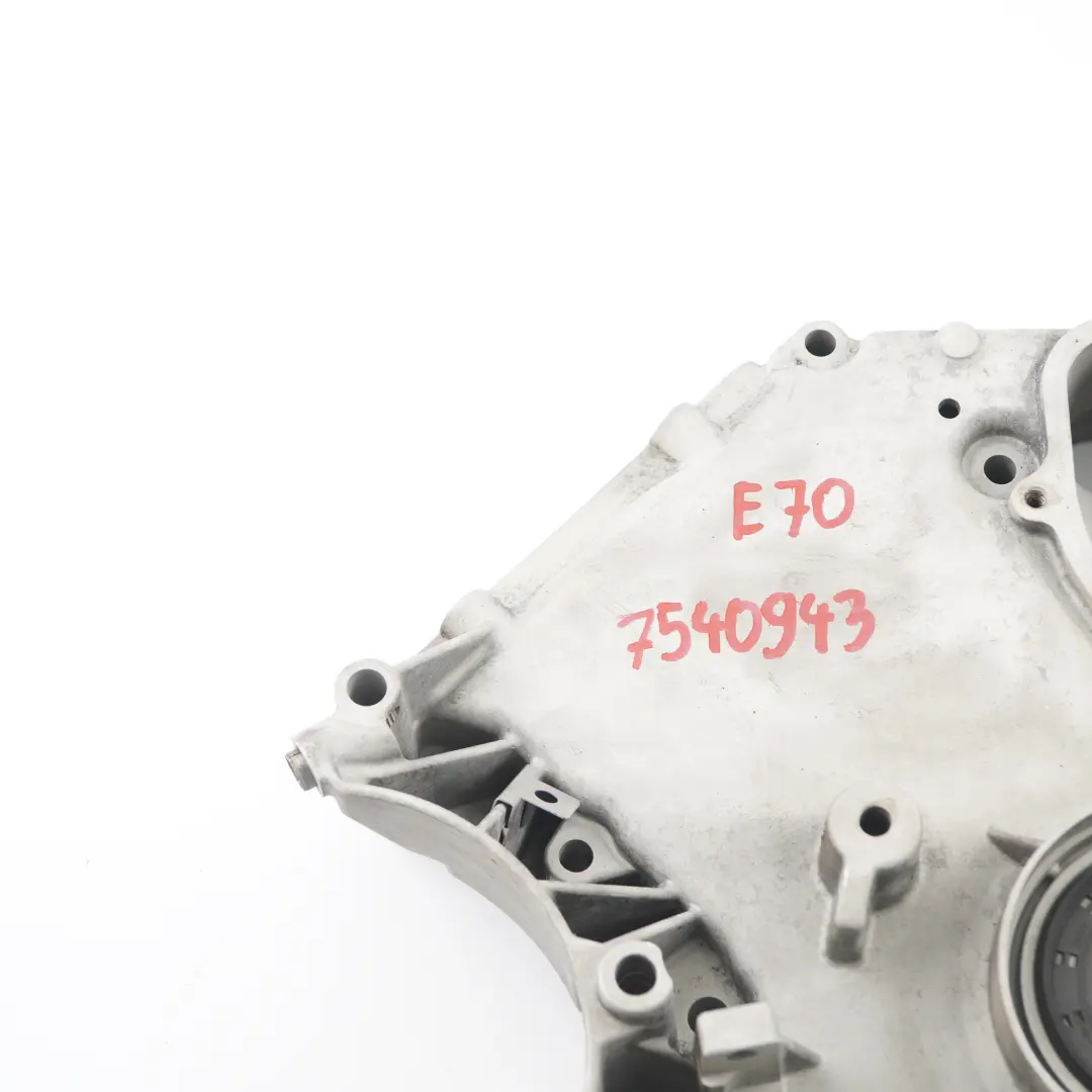 BMW X5 E70 N62N 4.8i Kurbel abdeckung Motor Steuer gehäuse Kettenkasten 7540941 - SKU 7540943 - Teilenummer 7540943