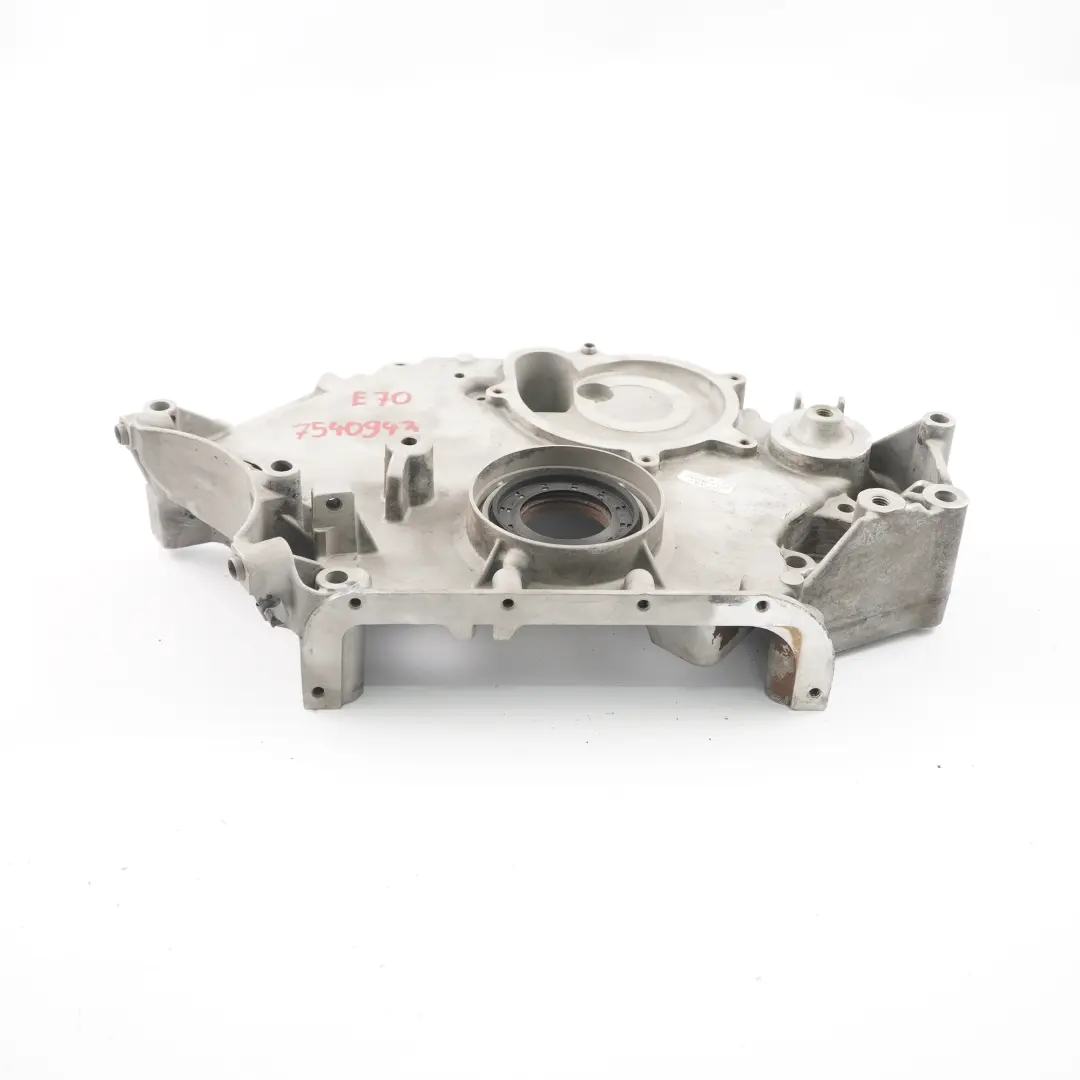 BMW X5 E70 N62N 4.8i Kurbel abdeckung Motor Steuer gehäuse Kettenkasten 7540941 - SKU 7540943 - Teilenummer 7540943