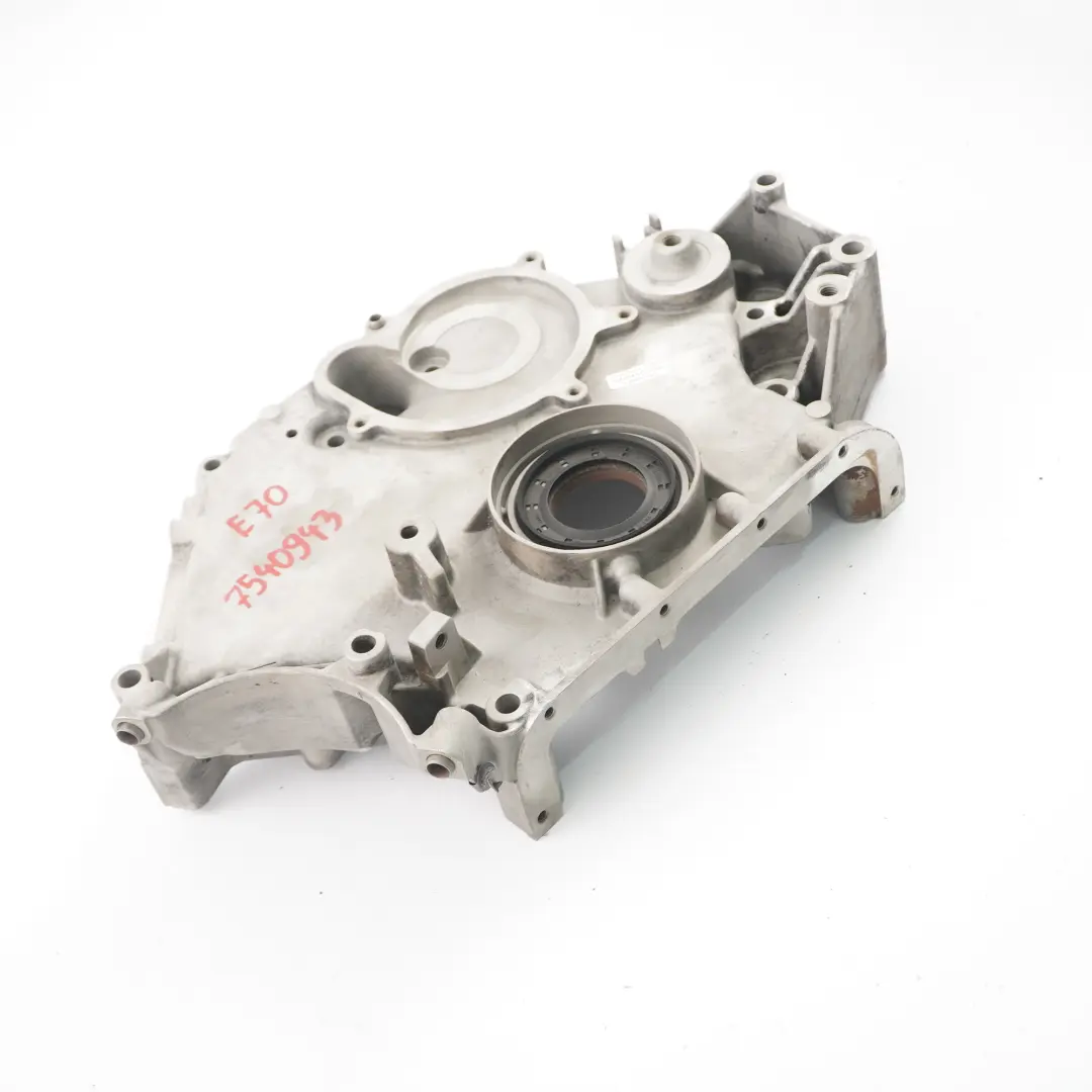 N62N 4.8i Kurbel abdeckung Motor Steuer gehäuse Kettenkasten 7540941 für BMW X5 E70 mit Teilenummer 7540943 BMW X5 E70 N62N 4.8i Kurbel abdeckung Motor Steuer gehäuse Kettenkasten 7540941 - SKU 7540943 - Teilenummer 7540943