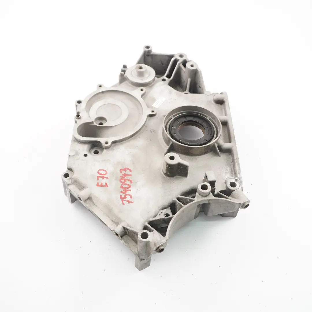 BMW X5 E70 N62N 4.8i Kurbel abdeckung Motor Steuer gehäuse Kettenkasten 7540941 - SKU 7540943 - Teilenummer 7540943