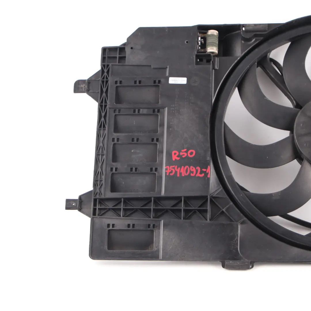  Kühlerlüfter Mini Cooper R50 R52 R53 Benzinmotor Kühlung Gehäuse 1475577 - SKU 7541092-1 - Teilenummer 7541092