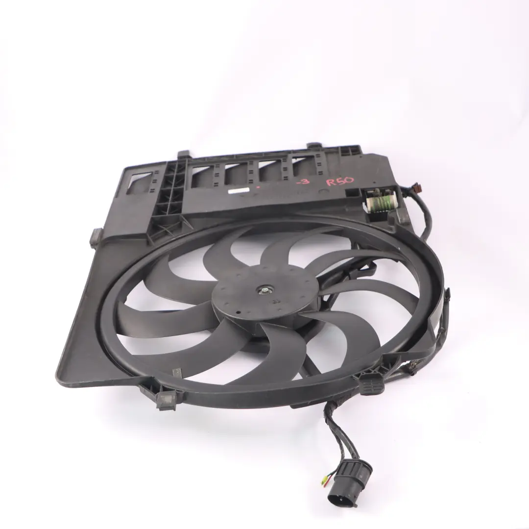 Mini Cooper R50 R52 R53 Petrol Engine Cooling Radiator Fan Housing 300W 1475577 - SKU 7541092-3 - Part number 7541092