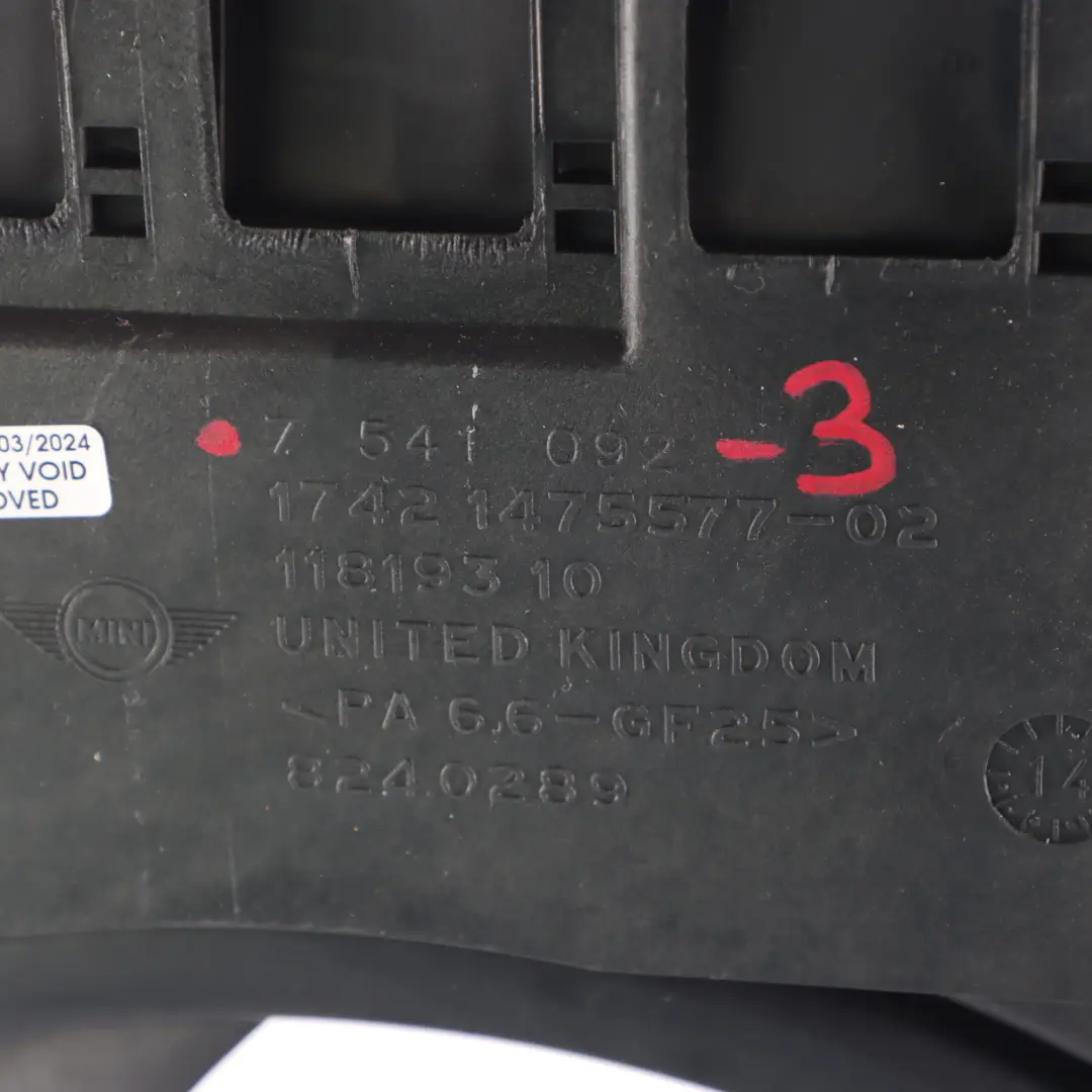 Gasolina Motor Refrigeración Radiador Ventilador 300W 1475577 para Mini R50 R52 R53 con número de pieza 7541092 Mini R50 R52 R53 Gasolina Motor Refrigeración Radiador Ventilador 300W 1475577 - SKU 7541092-3 - Número de pieza 7541092