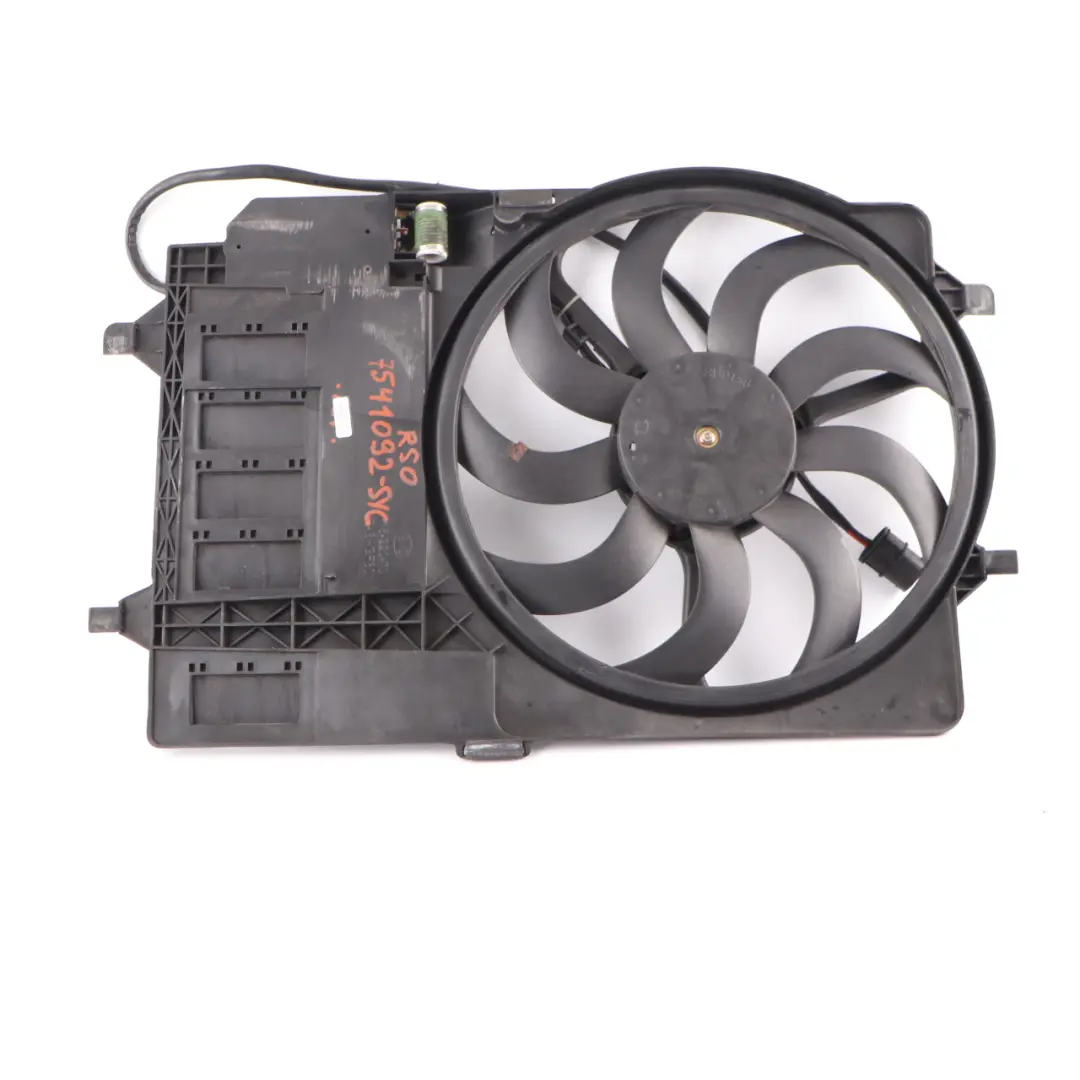 Cooling Radiator Fan Housing SYC to Mini Cooper R50 R52 R53 Petrol Engine with Part number 7541092 Mini Cooper R50 R52 R53 Petrol Engine Cooling Radiator Fan Housing SYC - SKU 7541092-SYC - Part number 7541092