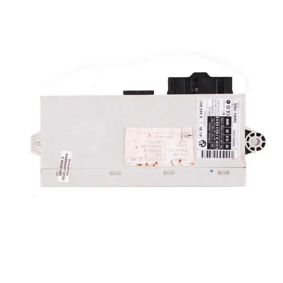 M54 231HP Engine Control ECU Kit DME CAS2 Key Automatic to BMW E60 530i with Part number 7541335 BMW E60 530i M54 231HP Engine Control ECU Kit DME CAS2 Key Automatic - SKU 7541335-7 - Part number 7541335