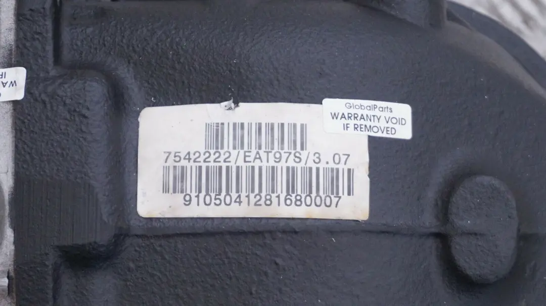 M47N2 Differenziale Asse Posteriore Differenziale 3,07 GARANZIA per BMW X3 E83 2.0d con numero di parte 7542222 BMW X3 E83 2.0d M47N2 Differenziale Asse Posteriore Differenziale 3,07 GARANZIA - SKU 7542222 - Numero di parte 7542222