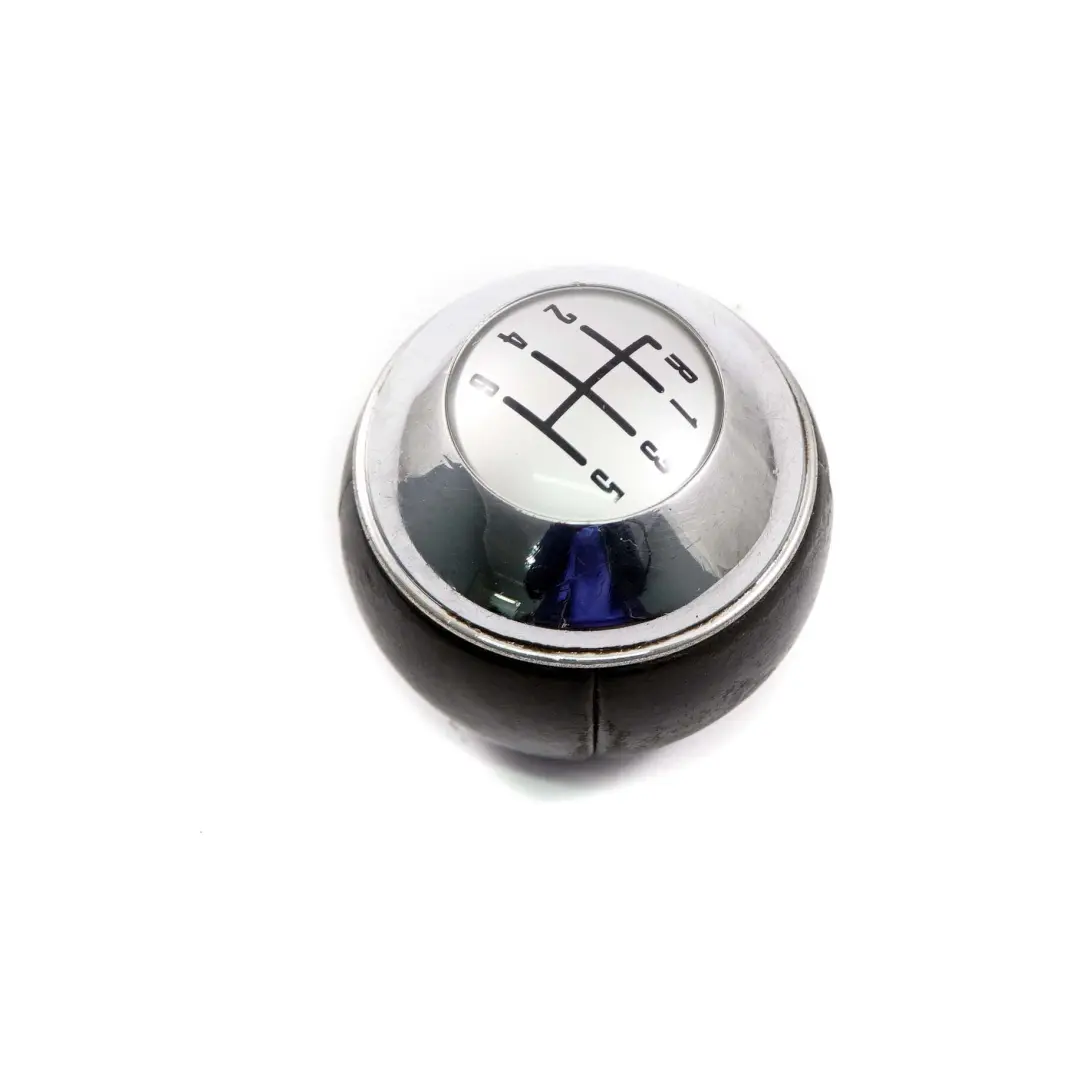 Mini Cooper S D R50 R52 R53 Gear Shift Knob Gaiter Cover Leather Chrome Silver - SKU 7542272 - Part number 7542272