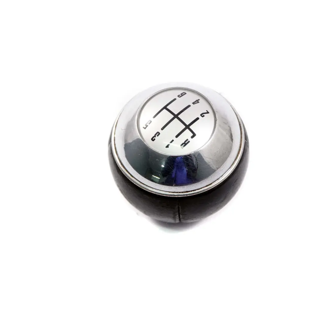 Mini Cooper S D R50 R52 R53 Gear Shift Knob Gaiter Cover Leather Chrome Silver - SKU 7542272 - Part number 7542272