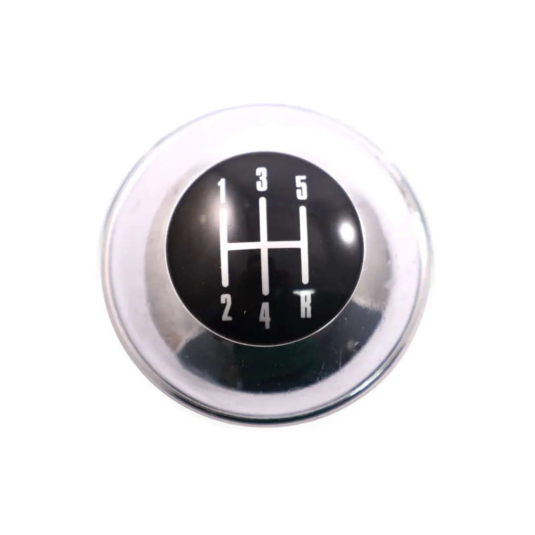 Pomello Cambio Plastica Cromo 5-Gang per Mini Cooper R50 R52 con numero di parte 7542278 Mini Cooper R50 R52 Pomello Cambio Plastica Cromo 5-Gang - SKU 7542278-1 - Numero di parte 7542278