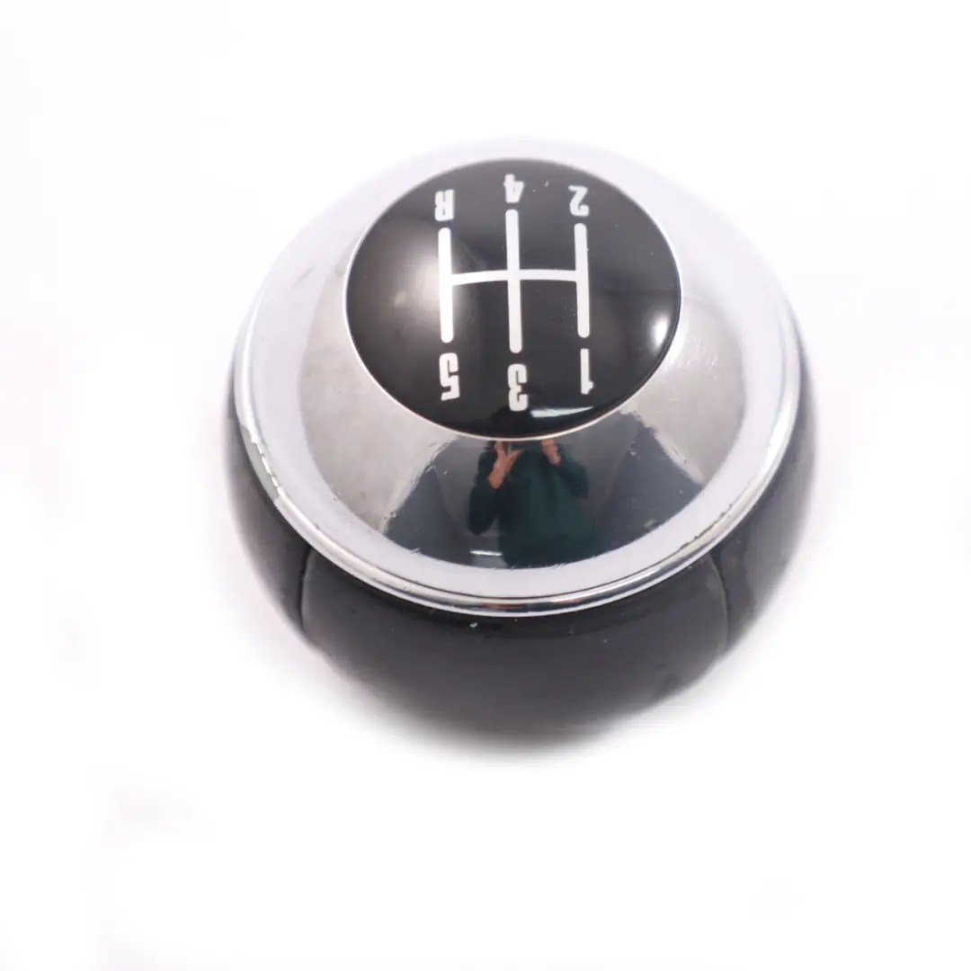Pomello Cambio Plastica Cromo 5-Gang per Mini Cooper R50 R52 con numero di parte 7542278 Mini Cooper R50 R52 Pomello Cambio Plastica Cromo 5-Gang - SKU 7542278-1 - Numero di parte 7542278