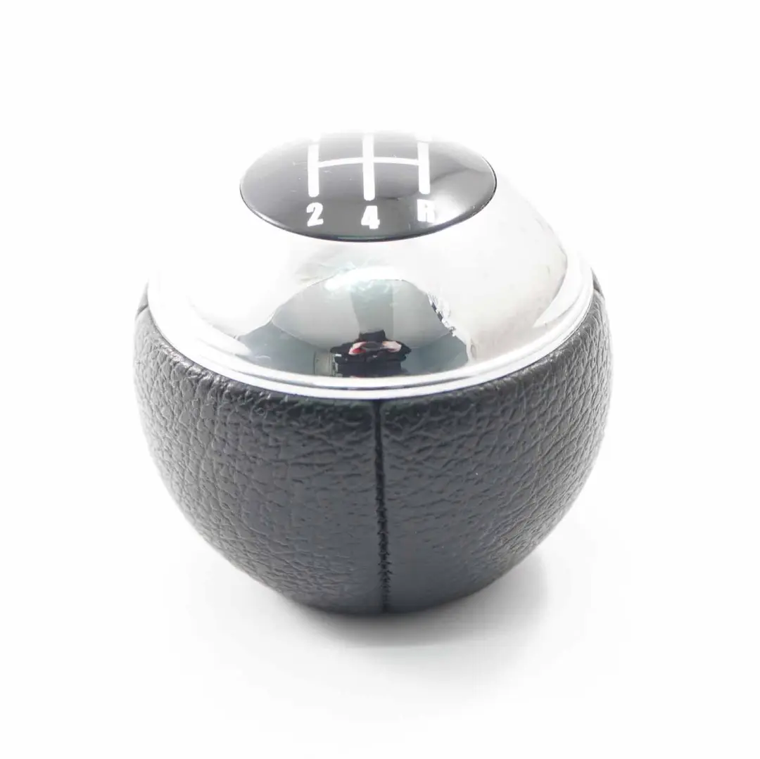 Shift Knob Gaiter Cover Leather Chrome to Mini Cooper R50 R52 Gear with Part number 7542279 Mini Cooper R50 R52 Gear Shift Knob Gaiter Cover Leather Chrome - SKU 7542279 - Part number 7542279