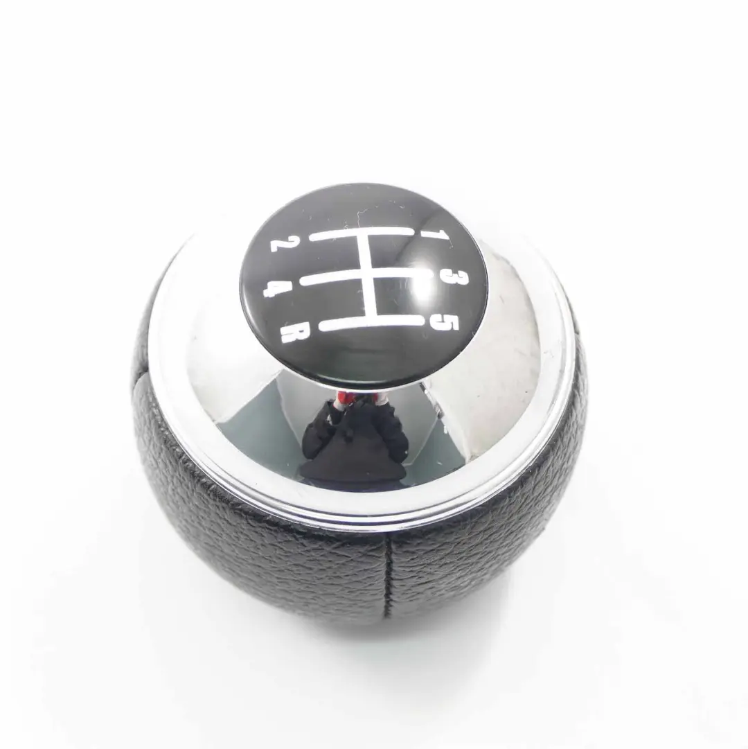 Mini Cooper R50 R52 pomello del cambio copertura ghetta in pelle cromo - SKU 7542279 - Numero di parte 7542279