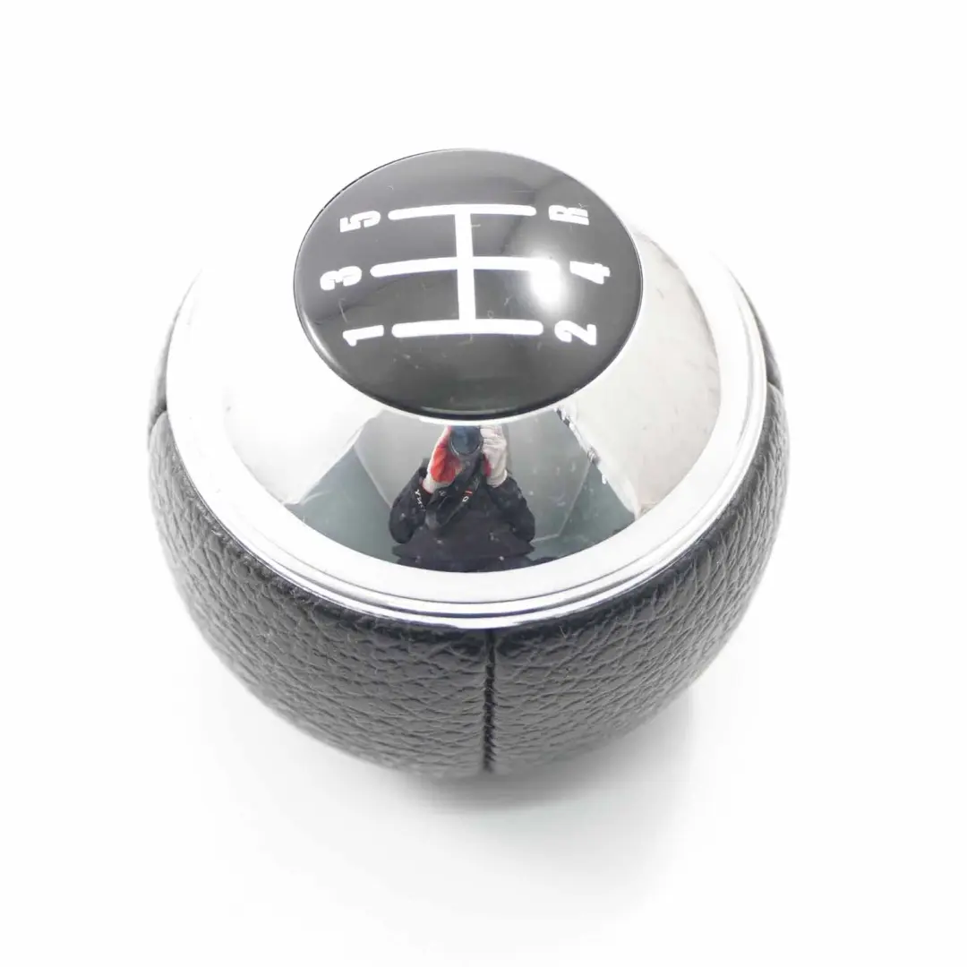 Shift Knob Gaiter Cover Leather Chrome to Mini Cooper R50 R52 Gear with Part number 7542279 Mini Cooper R50 R52 Gear Shift Knob Gaiter Cover Leather Chrome - SKU 7542279 - Part number 7542279