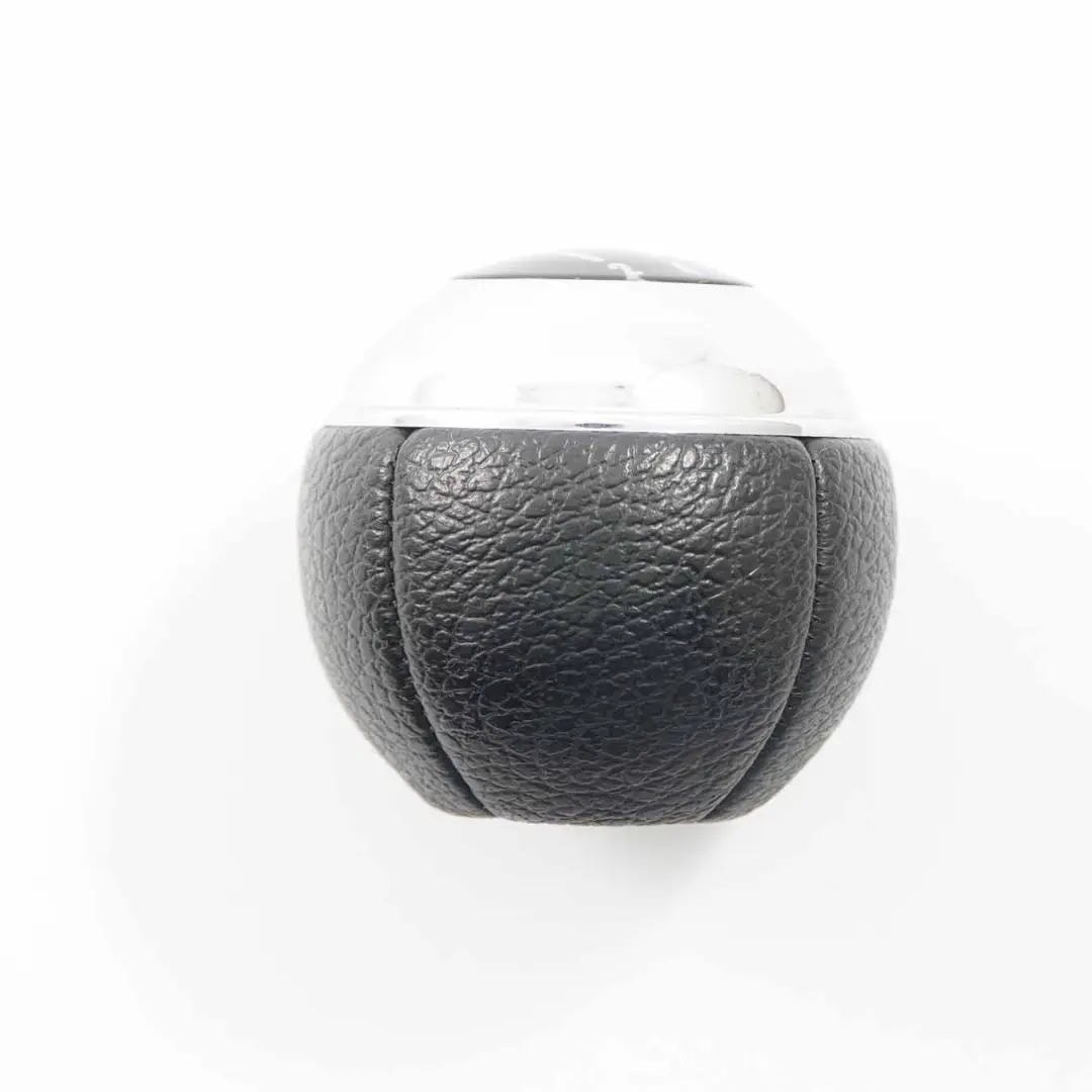 Shift Knob Gaiter Cover Leather Chrome to Mini Cooper R50 R52 Gear with Part number 7542279 Mini Cooper R50 R52 Gear Shift Knob Gaiter Cover Leather Chrome - SKU 7542279 - Part number 7542279